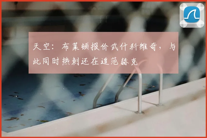 天空：布莱顿报价武什科维奇，与此同时热刺还在追范赫克