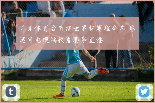 广东体育台直播世界杯赛程公布 球迷可电视端收看赛事直播